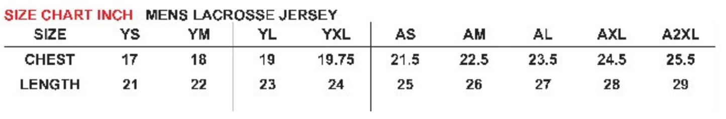 Reversible Lacrosse Jerseys - Your Design