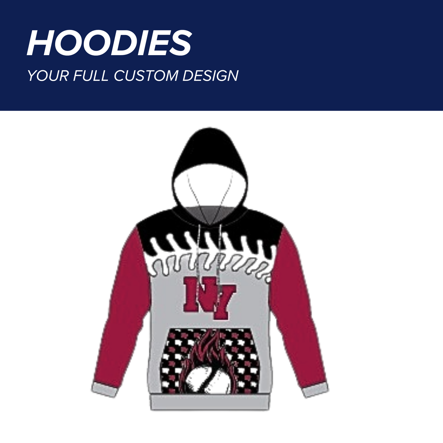 Pullover Hoodie - Your Design