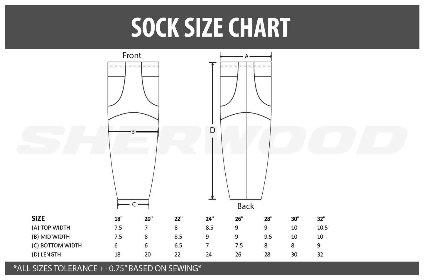 Sublimated Pro Model Hockey Socks- Your Design