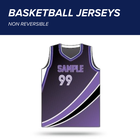 Non-Reversible Basketball Jerseys - Your Design